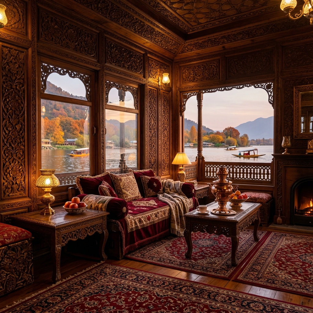 Luxury Kashmir Houseboat